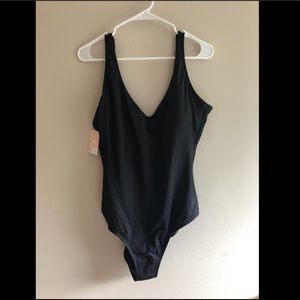 NWT Andie Swim Flat Black Ibiza - XL Long